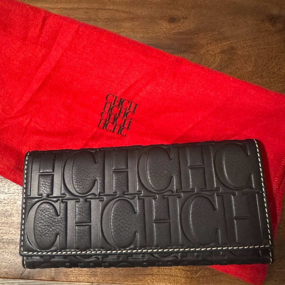 Carolina Herrera Black Wallet
